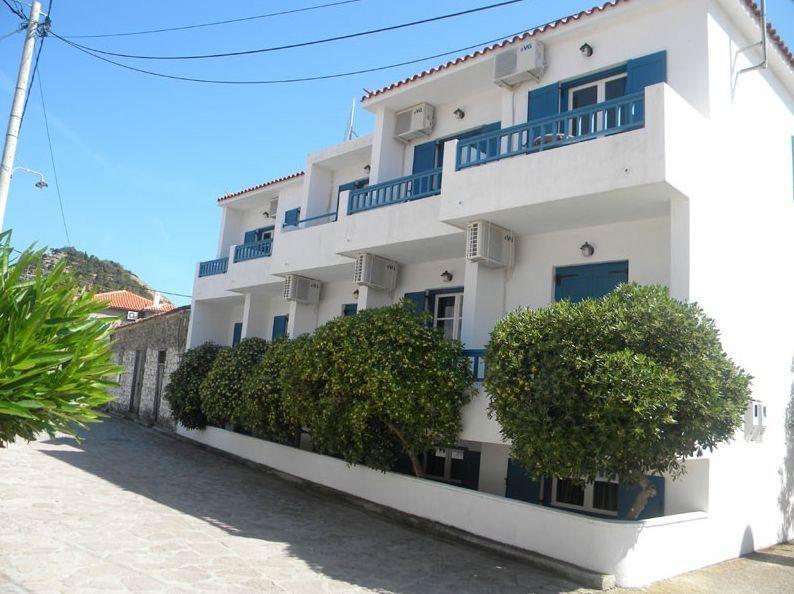 Ostria Eressos Rooms Skála Eresoú Exterior foto