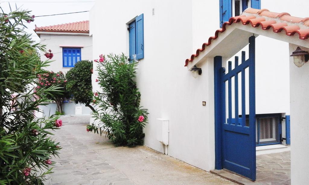 Ostria Eressos Rooms Skála Eresoú Exterior foto