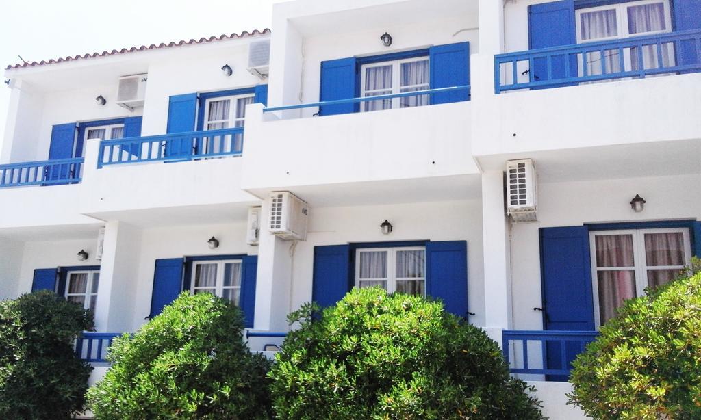 Ostria Eressos Rooms Skála Eresoú Exterior foto